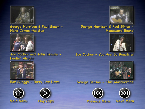 Music Volumes4 Menu 1